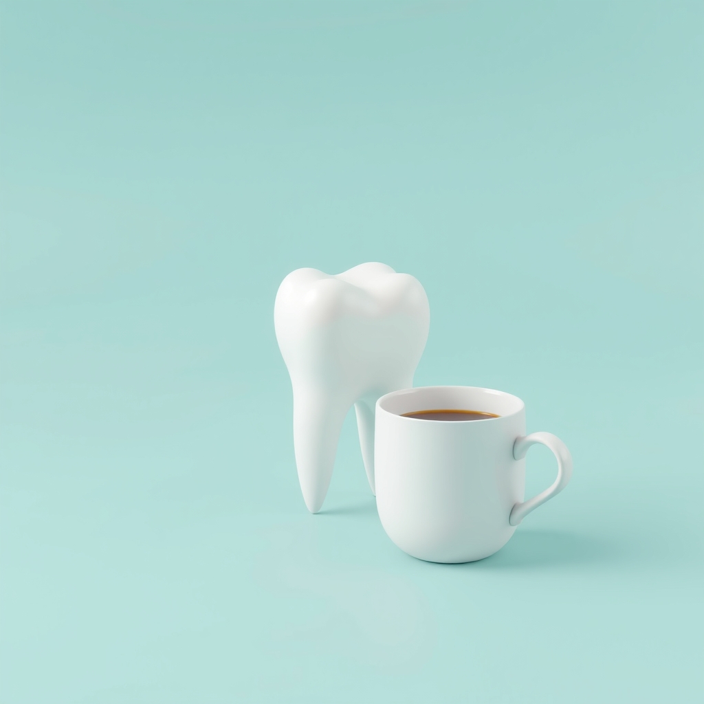 Illustration: Why Coffee, Tea, and Red Wine Stain Teeth (and How to Fix It)