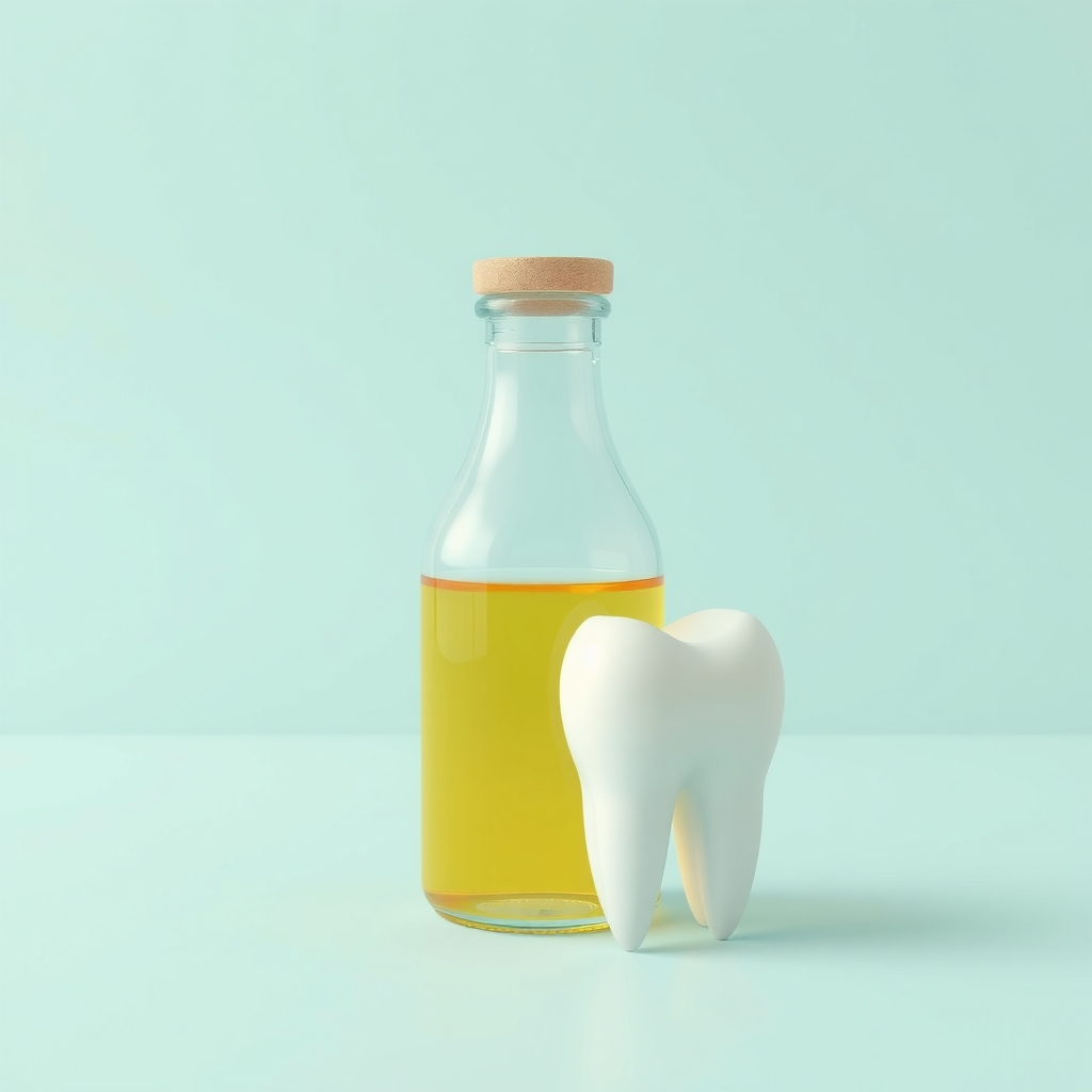 Illustration: Oil Pulling and Oral Health: What the Science Actually Says