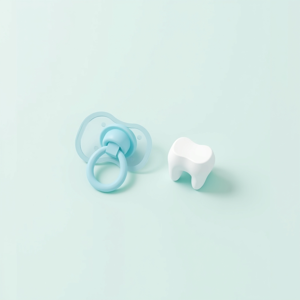 Illustration: Thumb Sucking and Pacifier Use: Effects on Your Child's Teeth and Jaw