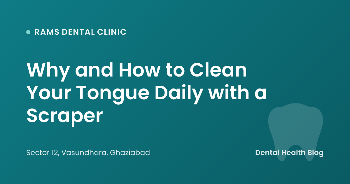 Why and How to Clean Your Tongue Daily with a Scraper